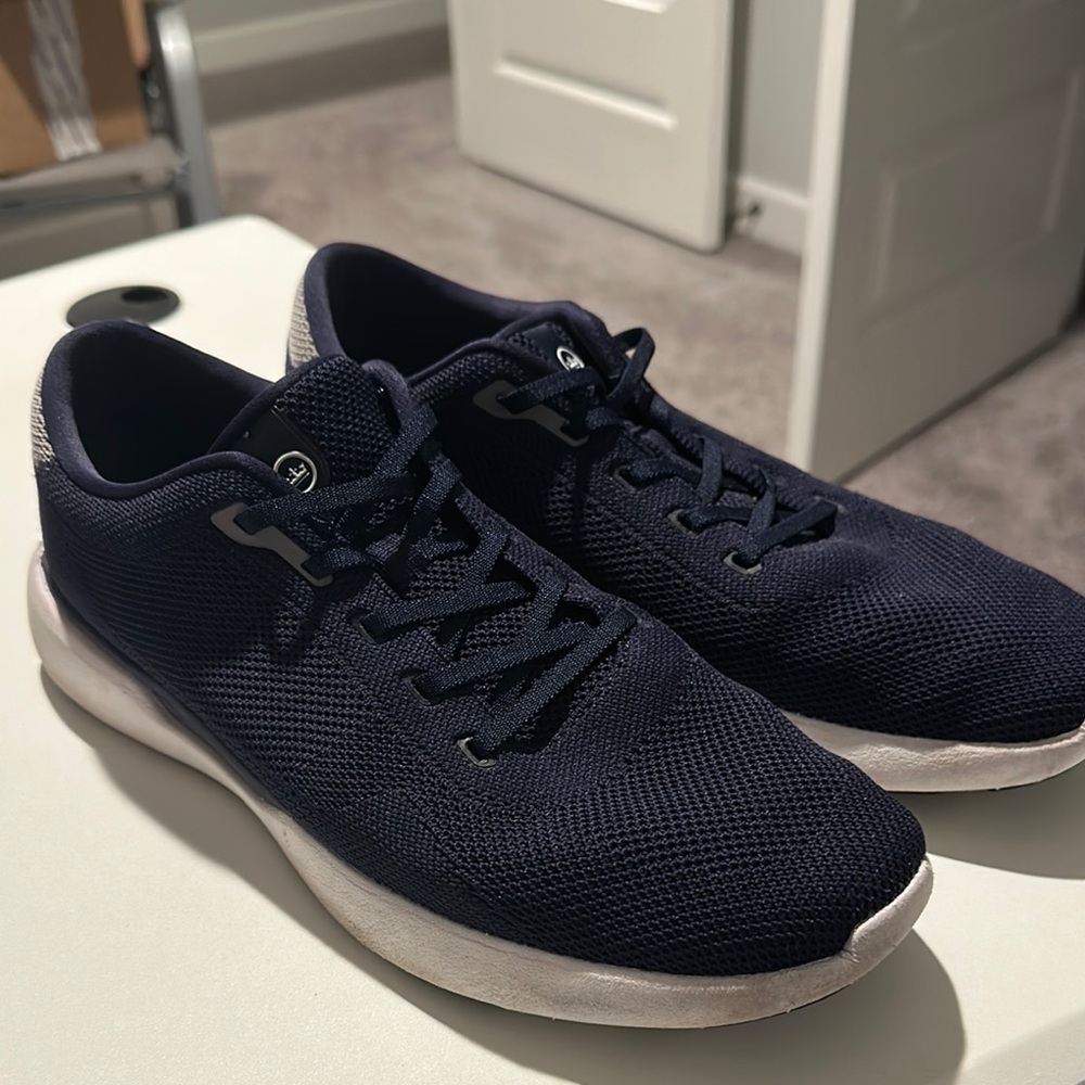 Peter Millar Navy Mesh Sneakers